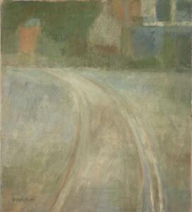 Tram Lines 2000, Oil on canvas, 46x51cm