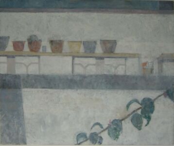 Lijiang Old Town 2004, Oil on canvas, 58x48cm