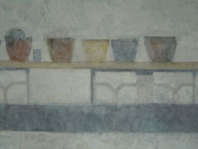 Lijiang Old Town 2004, Oil on canvas, 58x48cm