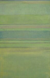 Rice Field Before Harvest 2005, Oil on canvas, 26x40cm
