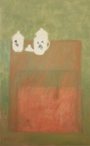 Tea Garden: Songpan 2005, Oil on canvas, 22x35cm
