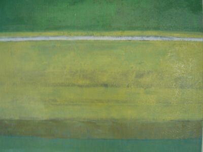 Yulin Rice Fields 2005, Oil on canvas, 25x25cm